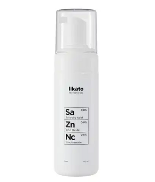 Likato professional Пенка для умывания, пенка, с ниацинамидом, цинком и салициловой кислотой, 150 мл, 1 шт.