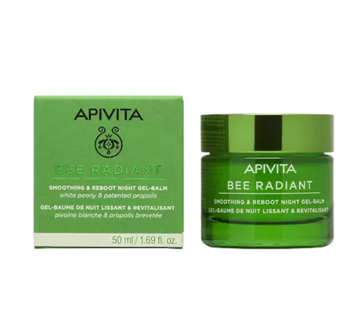 Apivita Bee Radiant Гель-бальзам для лица ночной, крем для лица, 50 мл, 1 шт.