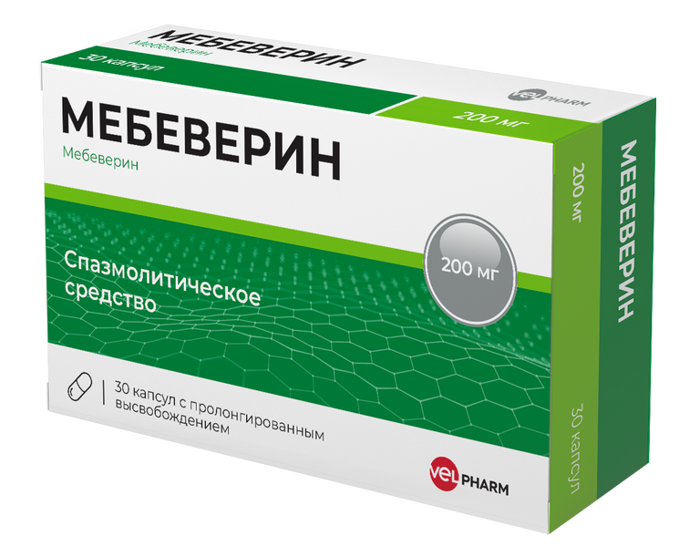 Мебеверин-СЗ, 135 мг, таблетки, покрытые пленочной оболочкой, 50 шт .