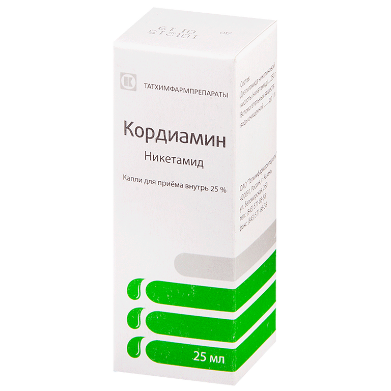 Кордиамин, 250 мг/мл, раствор для приема внутрь, 25 мл, 1 шт.  по .