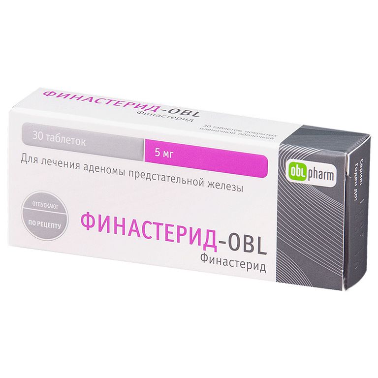 Финастерид-Тева, 5 мг, таблетки, покрытые пленочной оболочкой, 90 шт .