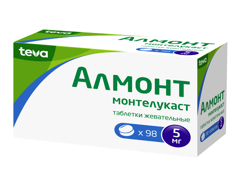 Монтелукаст-Алиум, 10 мг, таблетки, покрытые пленочной оболочкой, 30 шт .